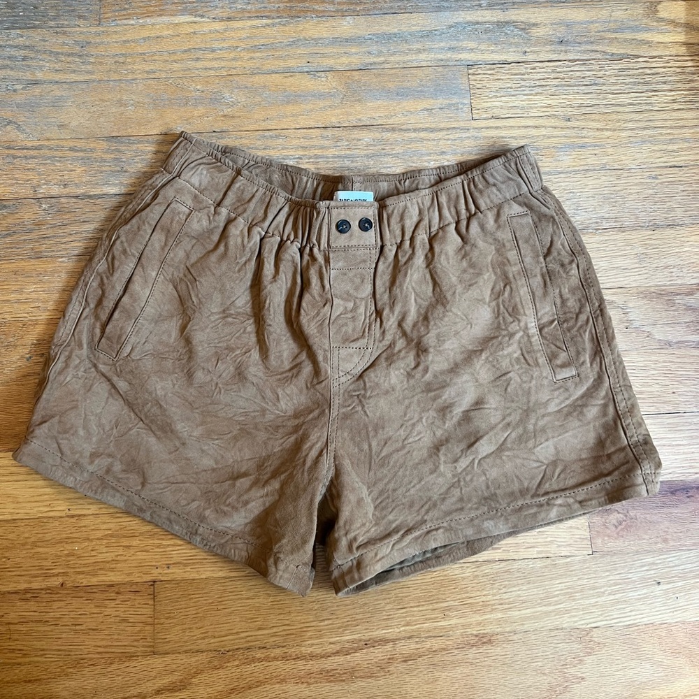 Zadig&Voltaire Suede Shorts